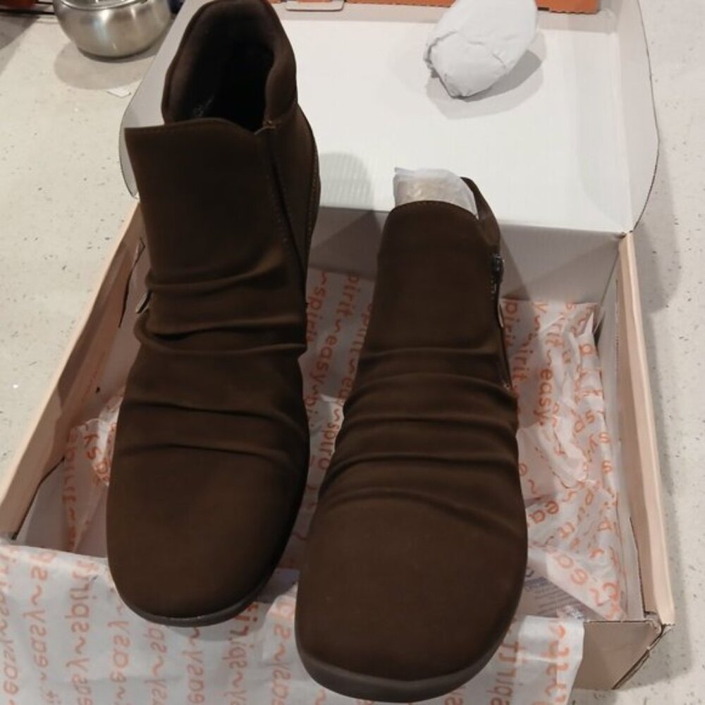 Jcpenney Aleta 3 boots Dark Brown NEW